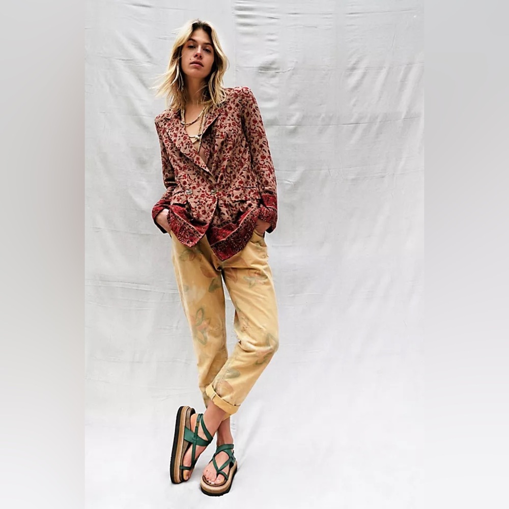 SOLD Free people Bellflower Blazer size medium - Picture 1 of 5